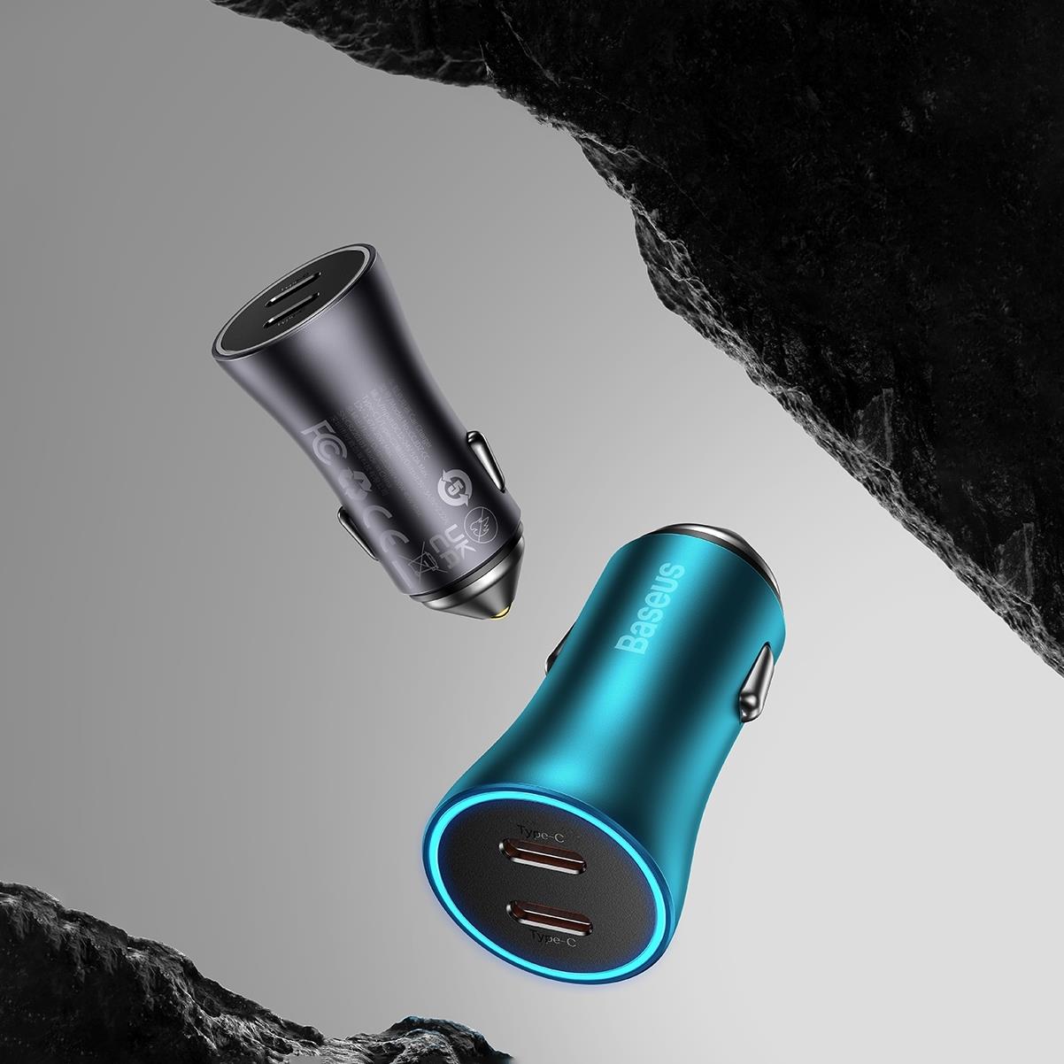 Golden Contector Pro 2x USB-C 40W - blue - Carlat