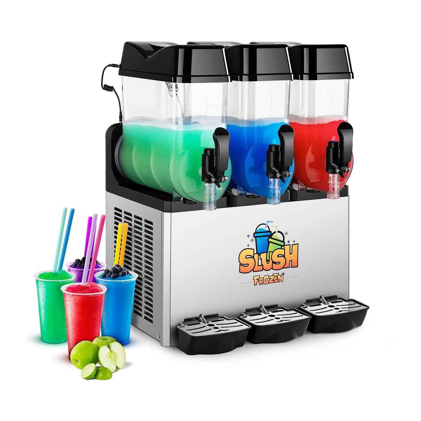 Granitor dispenser slush granity triple 3x 12L drink device - Carlat