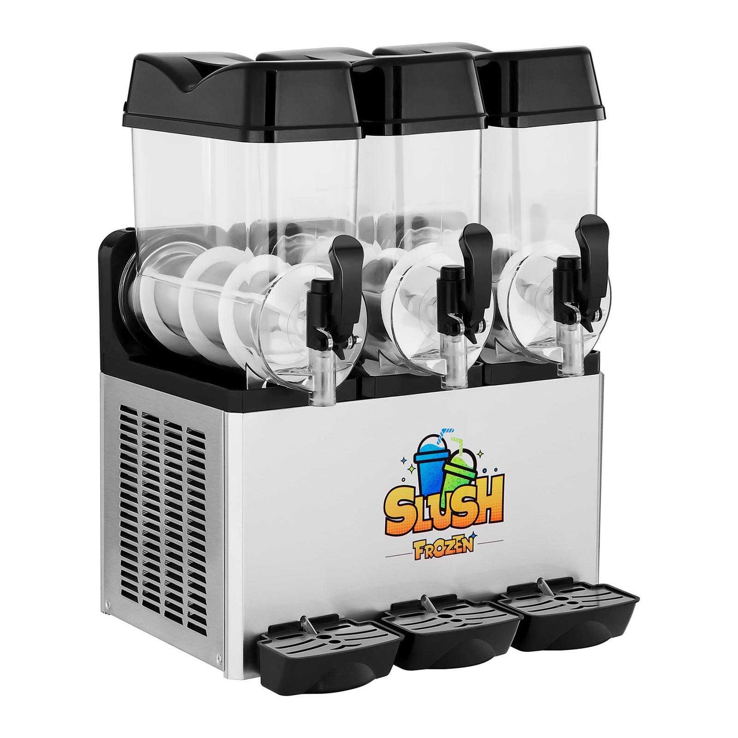 Granitor dispenser slush granity triple 3x 12L drink device - Carlat
