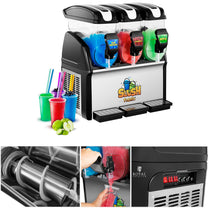 Granitor dispenser slush-granity triple 3x 15L drink device - Carlat