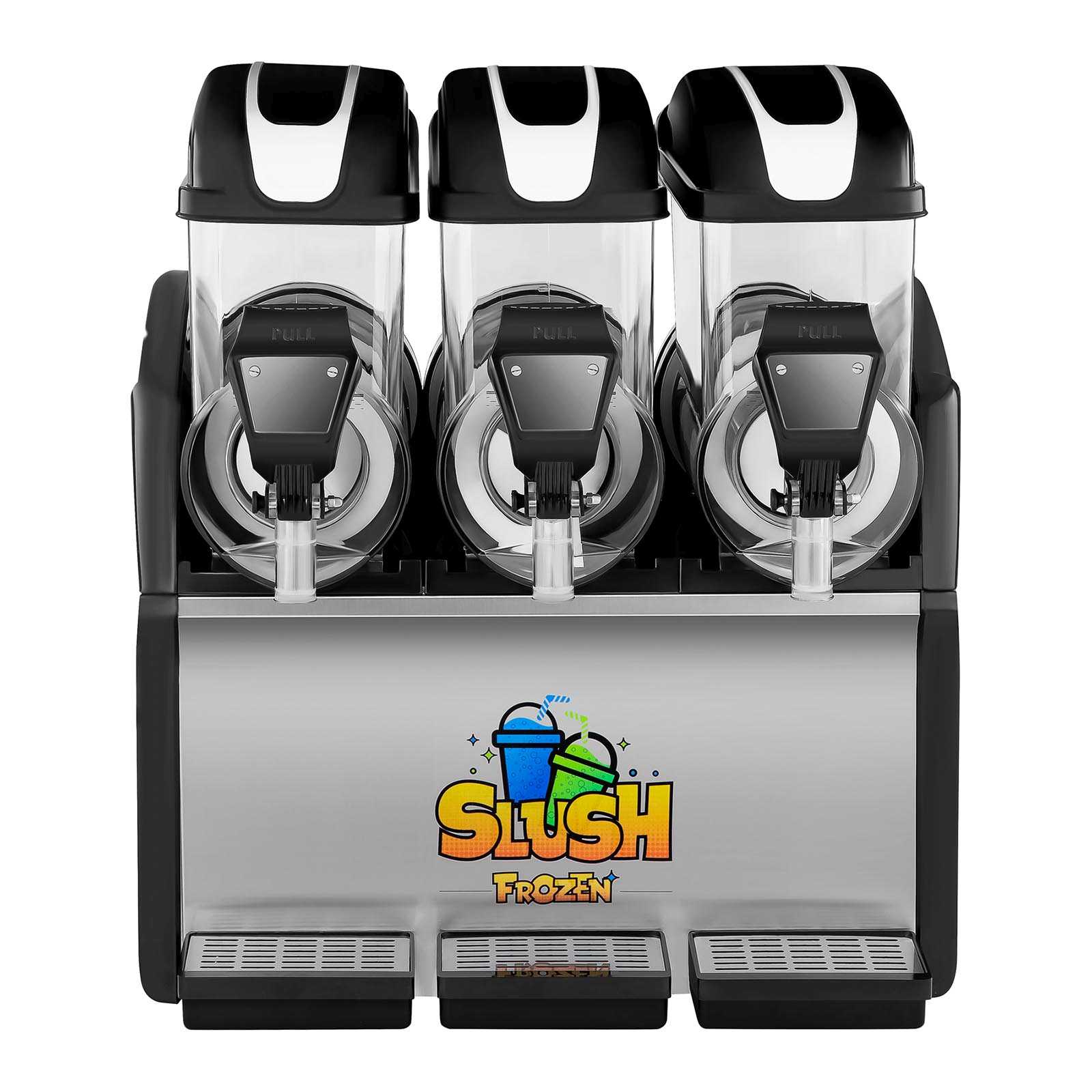 Granitor dispenser slush-granity triple 3x 15L drink device - Carlat