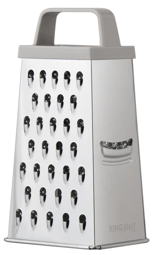 Graters, choppers, juicers – Vegetable Grater, 4-sided, stainless steel, Kinghoff, KH-1986 - Carlat