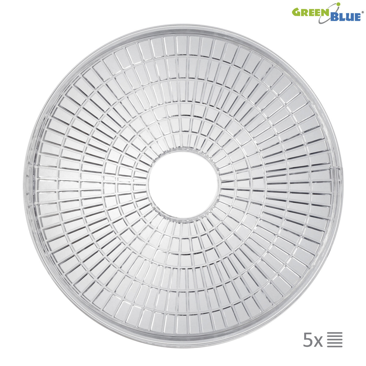 GreenBlue Mushroom, Vegetable, and Fruit Dehydrator, 250W - very quiet, tall tray (3.5 cm), 32 cm wide, GB190 - Carlat