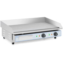 Grill electric grill plate, double smooth, 730 x 400 mm, 2 x 2200 W - Carlat