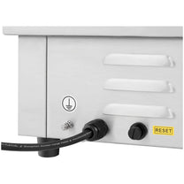 Grill electric grill plate, double smooth, 730 x 400 mm, 2 x 2200 W - Carlat