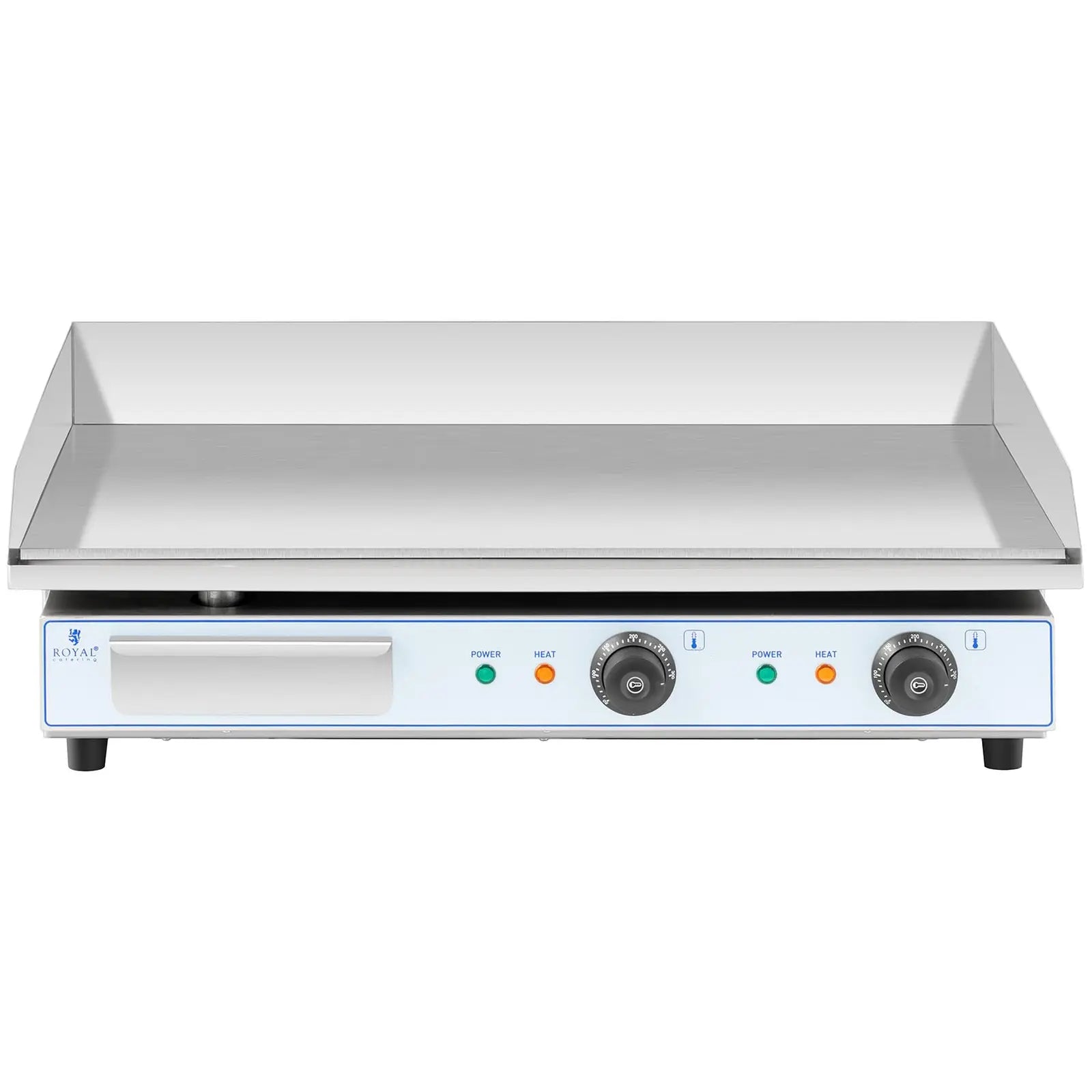 Grill electric grill plate, double smooth, 730 x 400 mm, 2 x 2200 W - Carlat