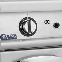 Grill, smooth grill plate with a cabinet for propane / LPG / natural gas 12 kW - Carlat