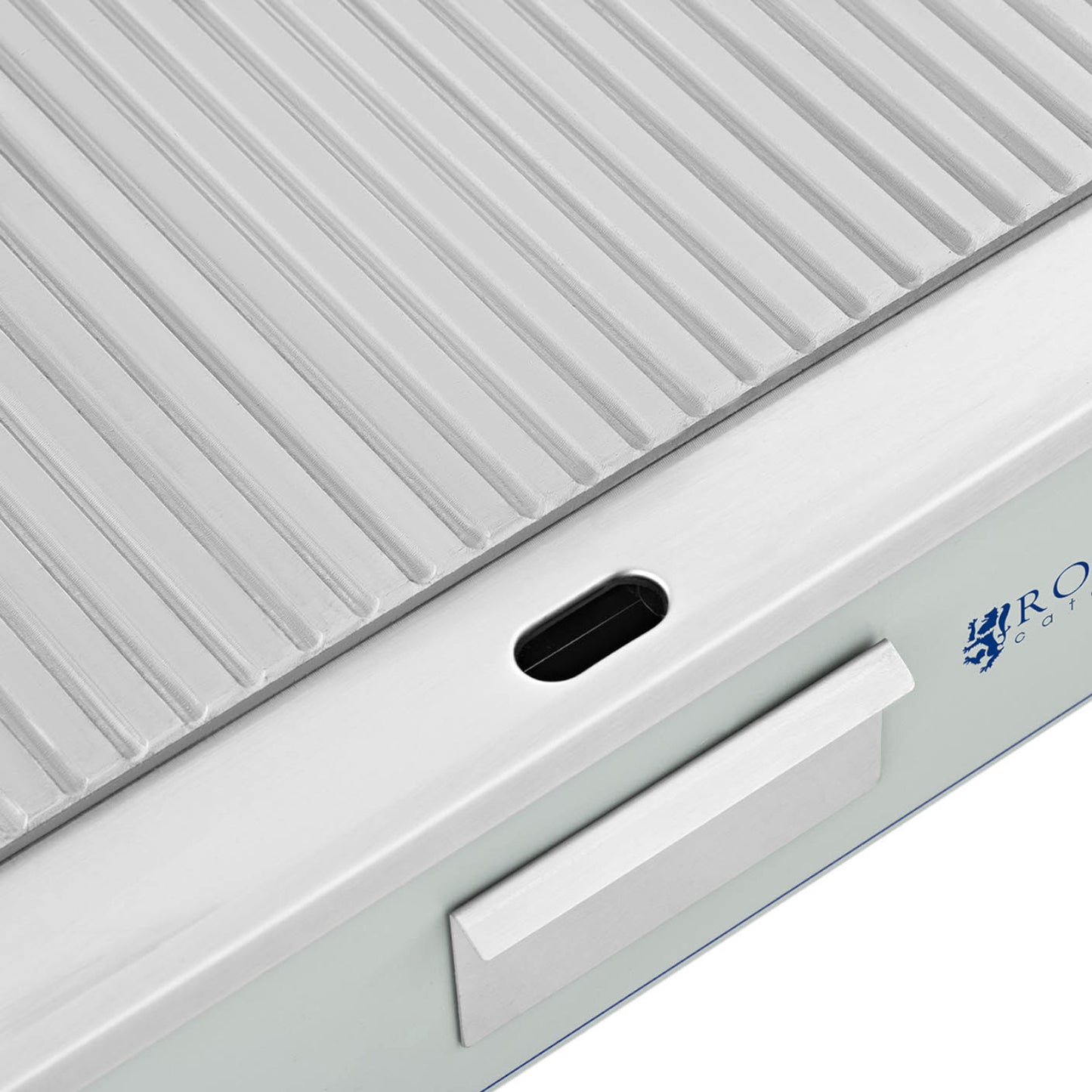 Grilled electric grill plate double-fitted 400 x 730 mm 2 x 2000 W - Carlat