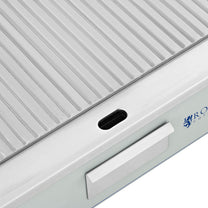 Grilled electric grill plate double-fitted 400 x 730 mm 2 x 2000 W - Carlat