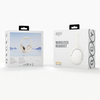 H2 Pro ENC Bluetooth wireless over-ear headphones - white - Carlat