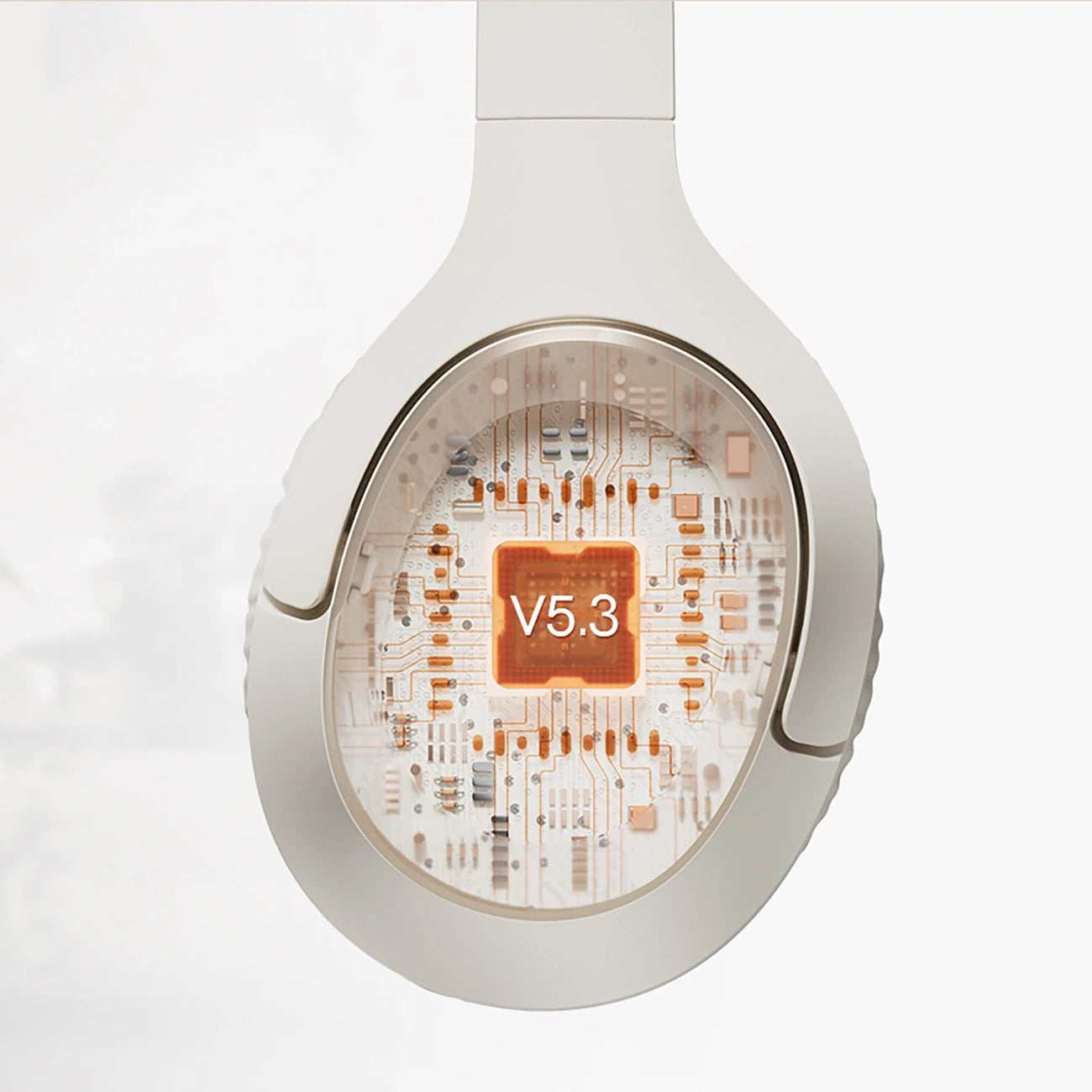 H2 Pro ENC Bluetooth wireless over-ear headphones - white - Carlat