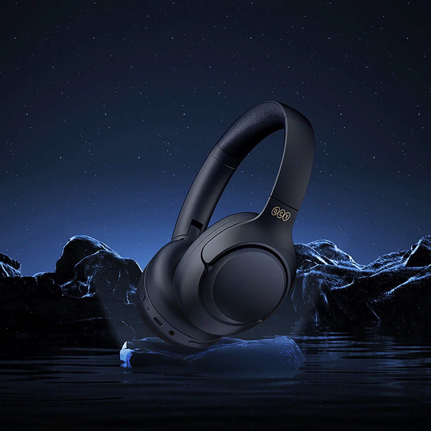 H3 ANC Bluetooth Hi-Res Audio over-ear wireless headphones - blue - Carlat