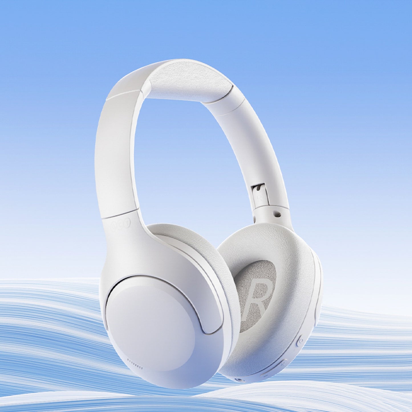 H3 Lite ANC Bluetooth wireless over-ear headphones - white - Carlat