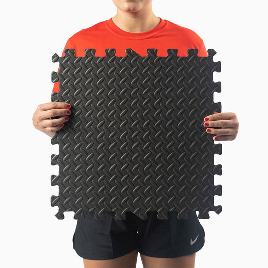 HOCKEYSHOT Edge Foam Tiles, 6 Pack each