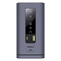 HUB 11in1 docking station USB-C USB-A HDMI RJ45 Minijack 3.5mm - gray - Carlat