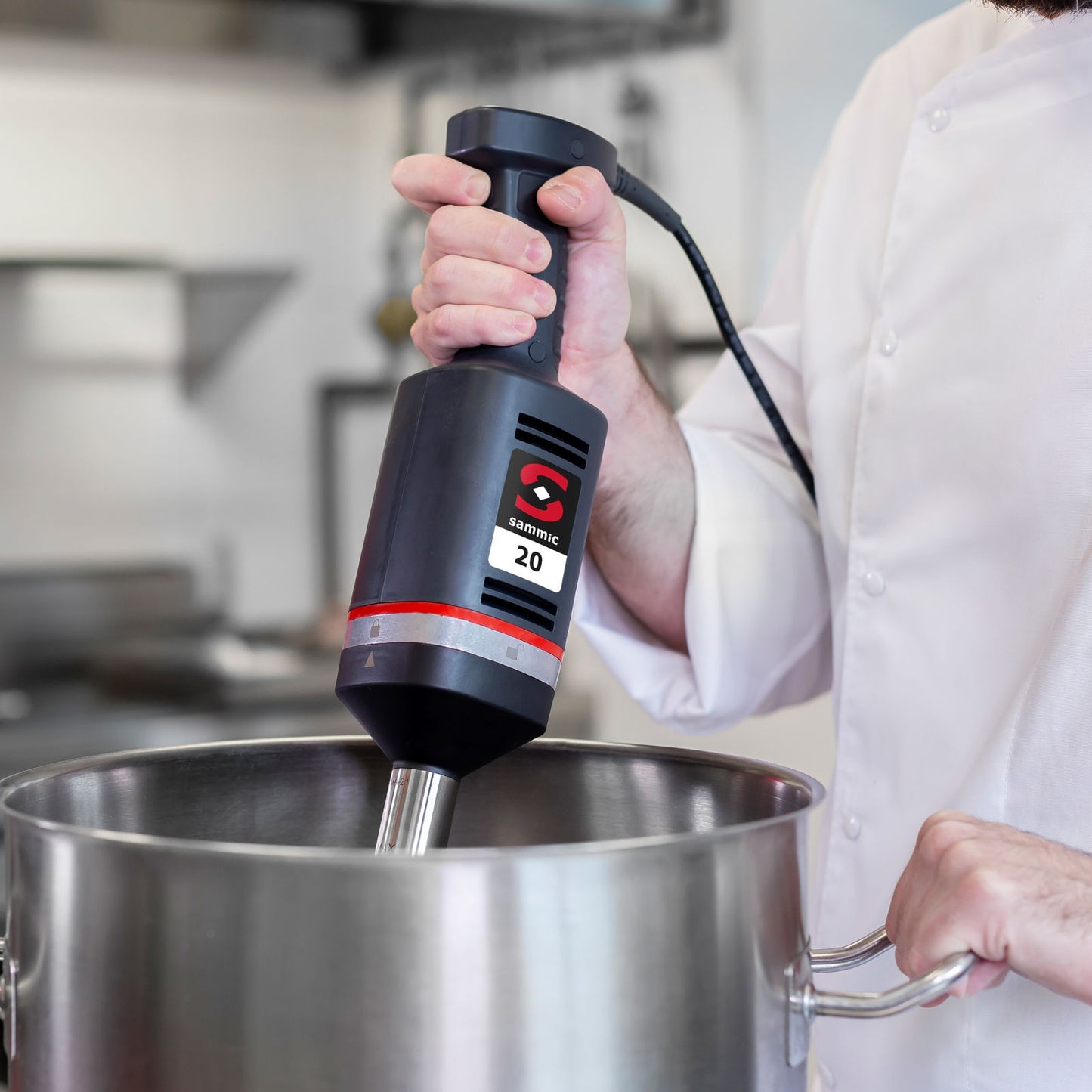 Hand blender mixer with shredding arm XM-21 300 W - Sammic 3030625 - Carlat