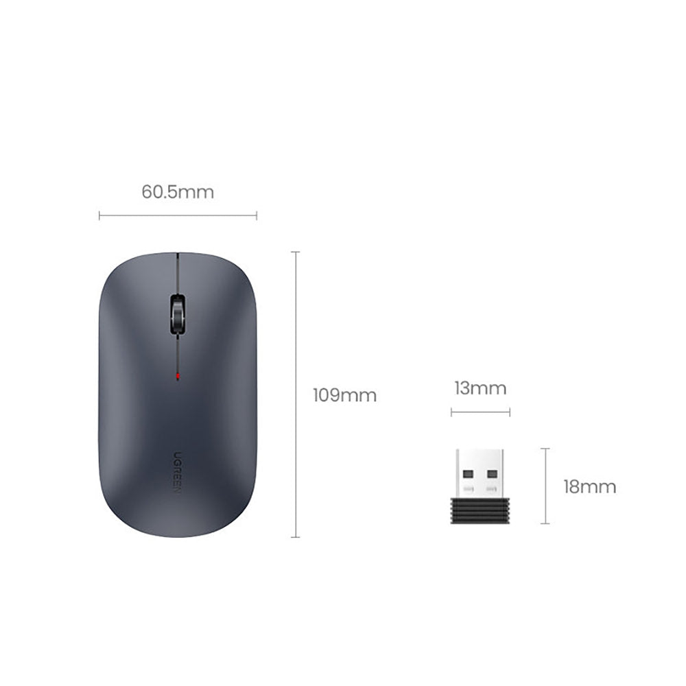 Handy Wireless Mouse for USB Green Computer - Carlat