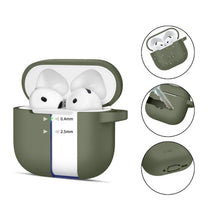 Headphones – Case cover for Apple AirPods 4 Silicone Hook - Carlat