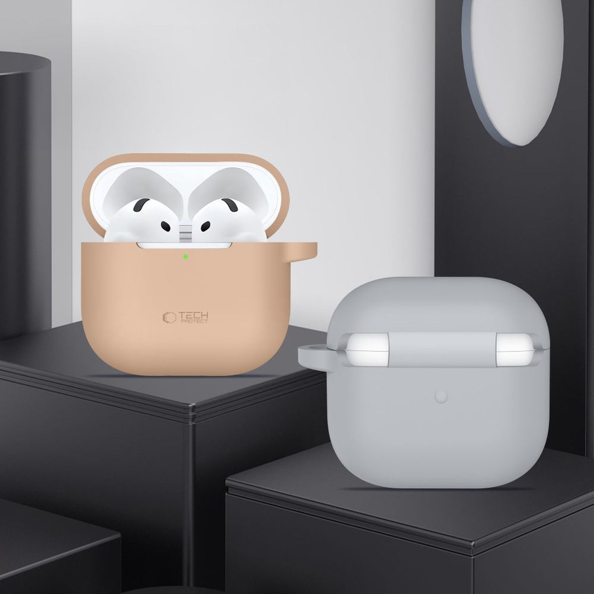 Headphones – Case cover for Apple AirPods 4 Silicone Hook - Carlat
