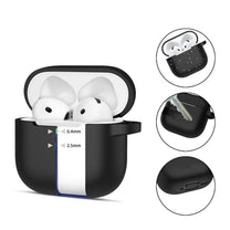 Headphones – Case cover for Apple AirPods 4 Silicone Hook - Carlat