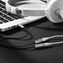 Headphones – Headphone splitter 3.5mm mini AUX jack + stereo - Carlat
