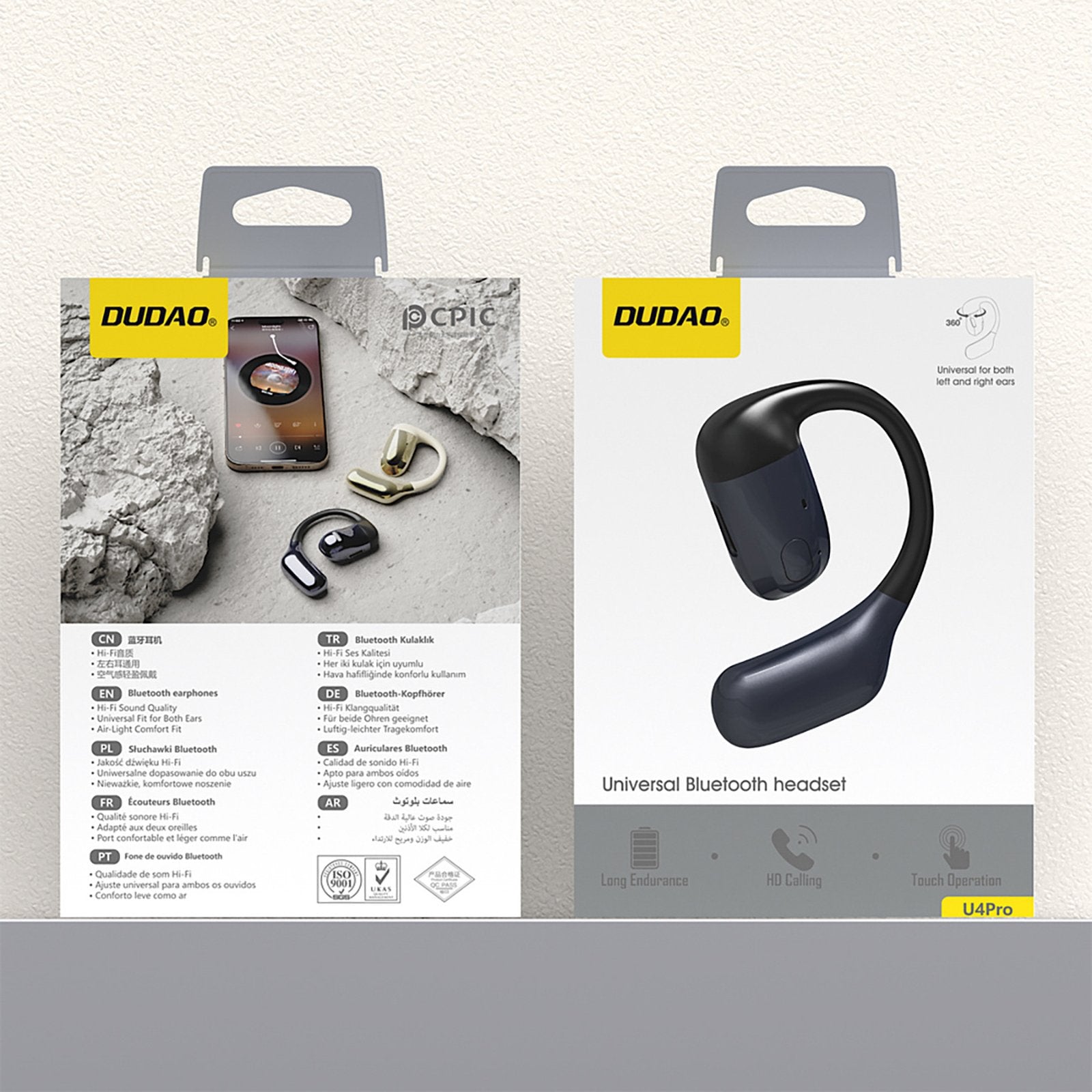 Headphones – U4Pro Bluetooth universal earphone for both ears - Carlat
