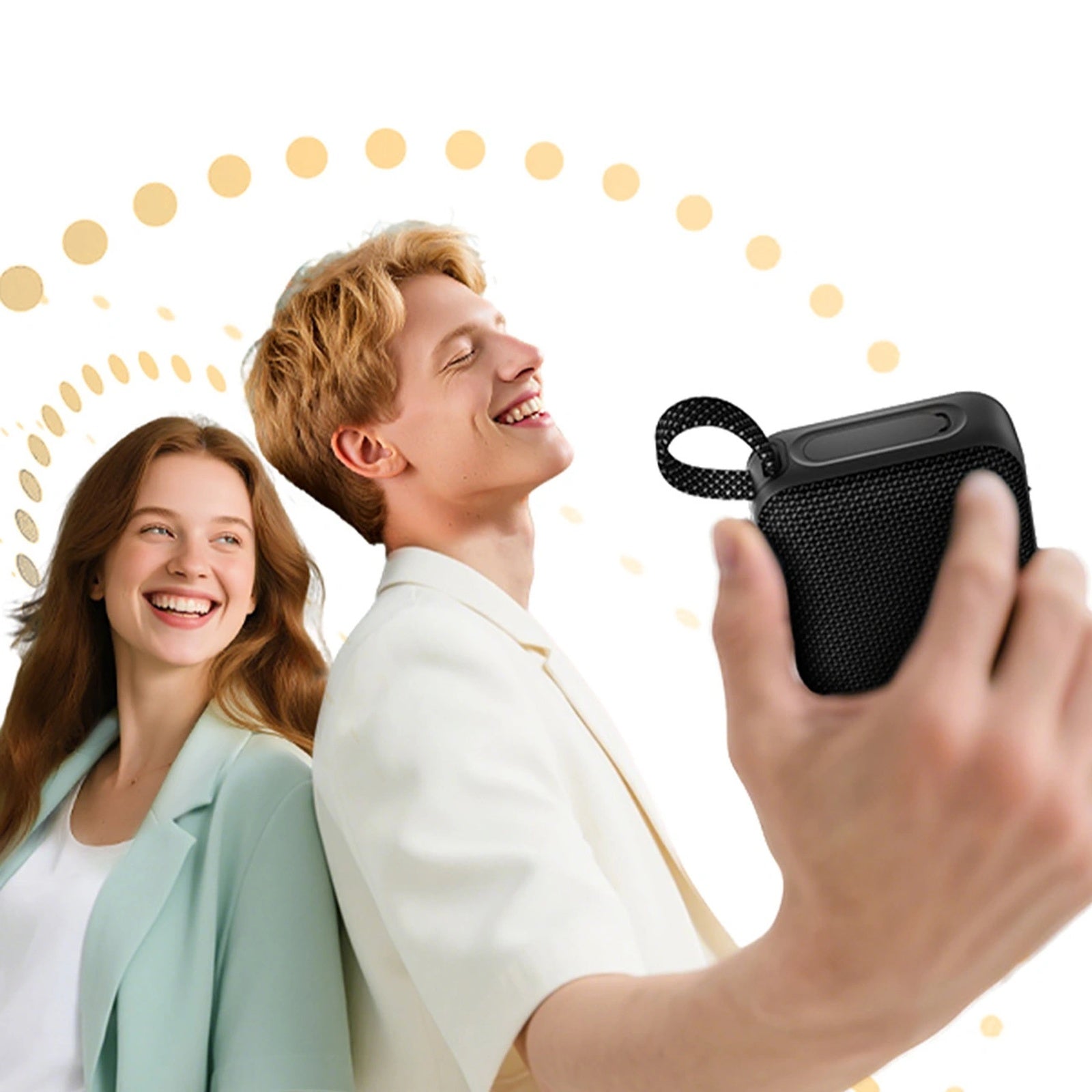 Headphones – Wireless Bluetooth speaker with RGB backlight IP67 - Carlat