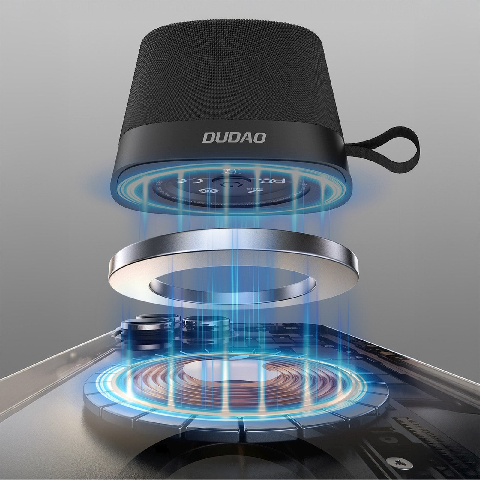 Headphones – Y20 Bluetooth wireless speaker with magnetic mount - Carlat