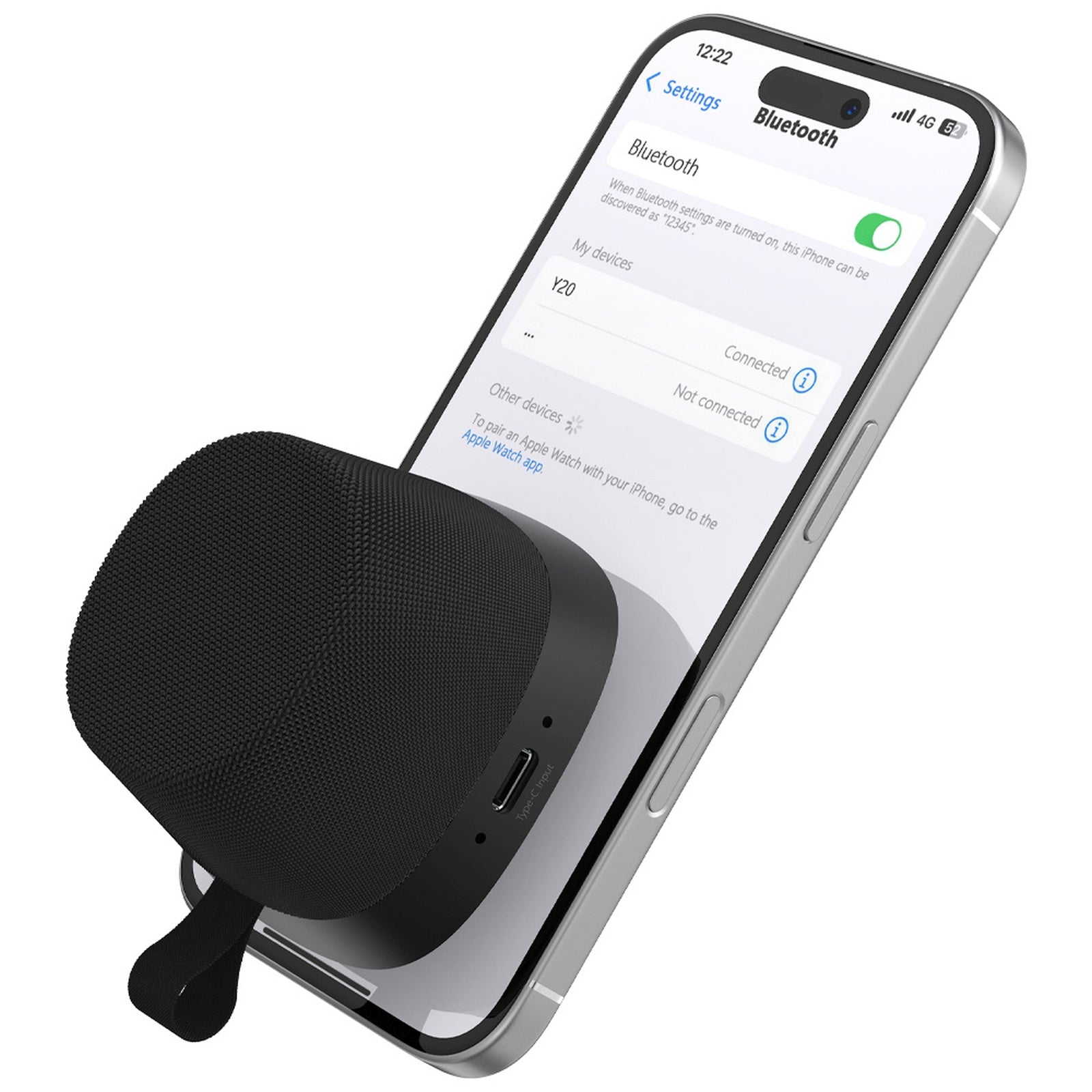 Headphones – Y20 Bluetooth wireless speaker with magnetic mount - Carlat