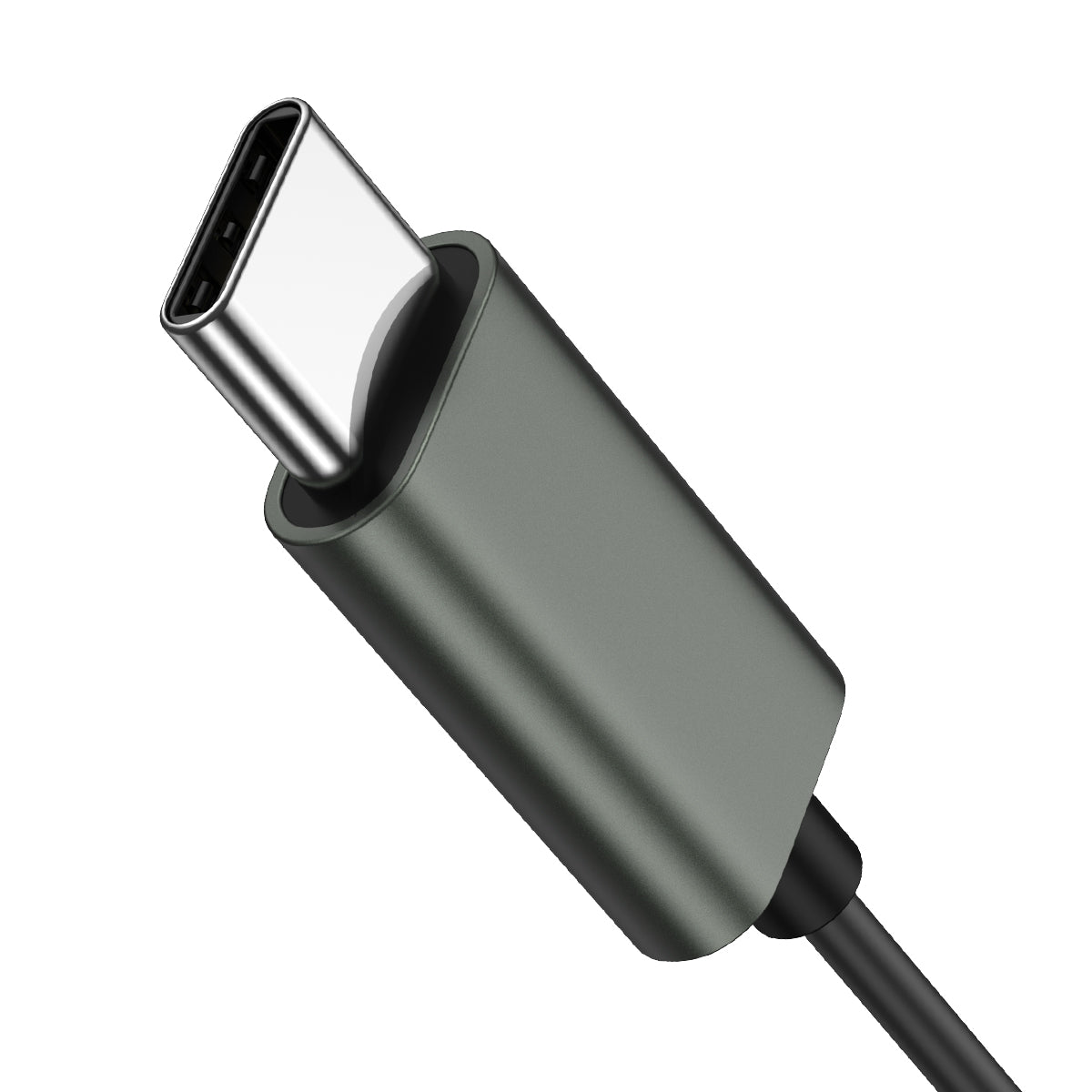 Headset USB-C JR-EC06 in-ear headphones, gray - Carlat