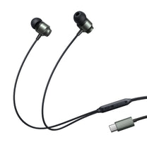 Headset USB-C JR-EC06 in-ear headphones, gray - Carlat