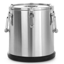 Heat container steel thermos for food transport 25L - Hendi 710210 - Carlat