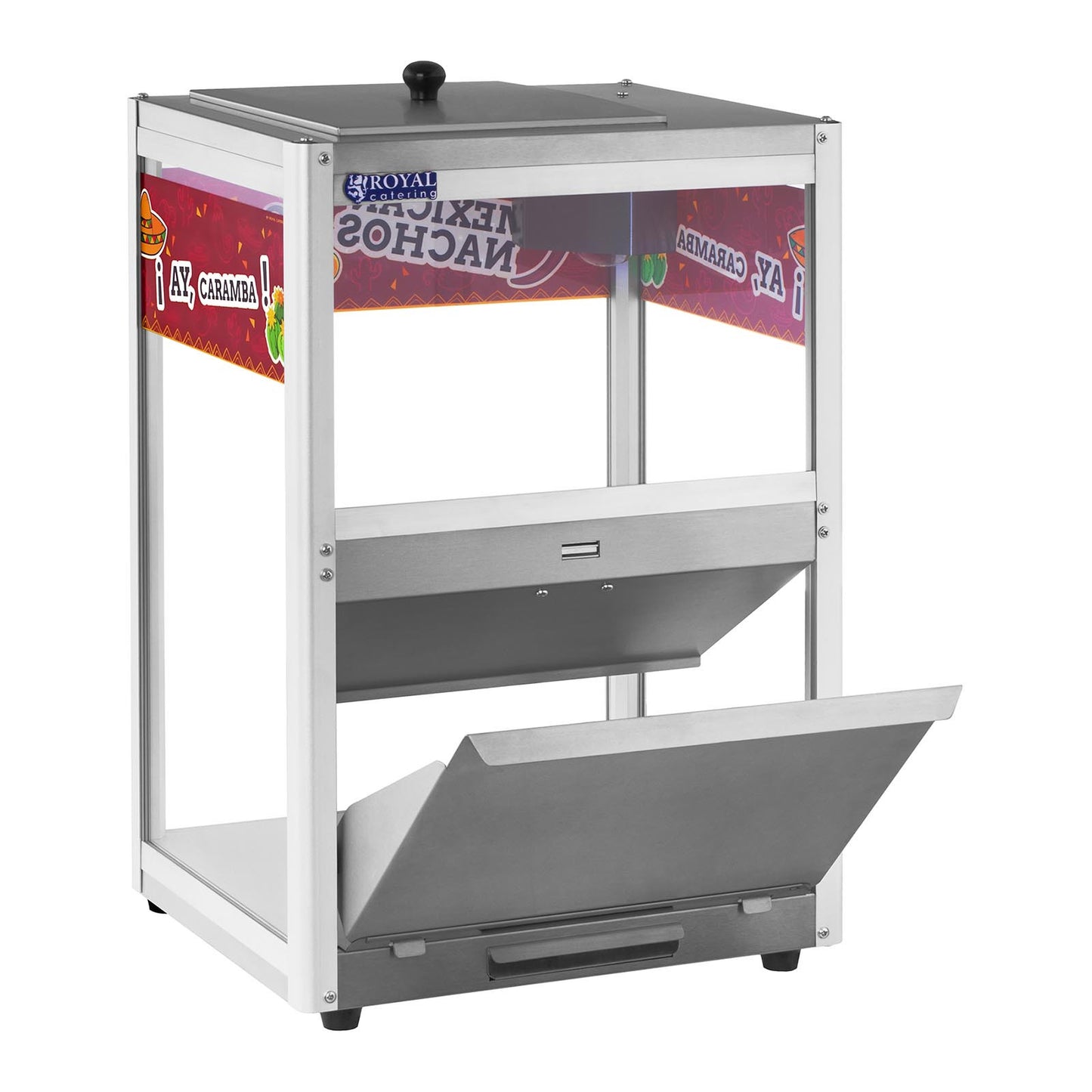 Heater for nachos popcorn peanuts + scoop - Carlat