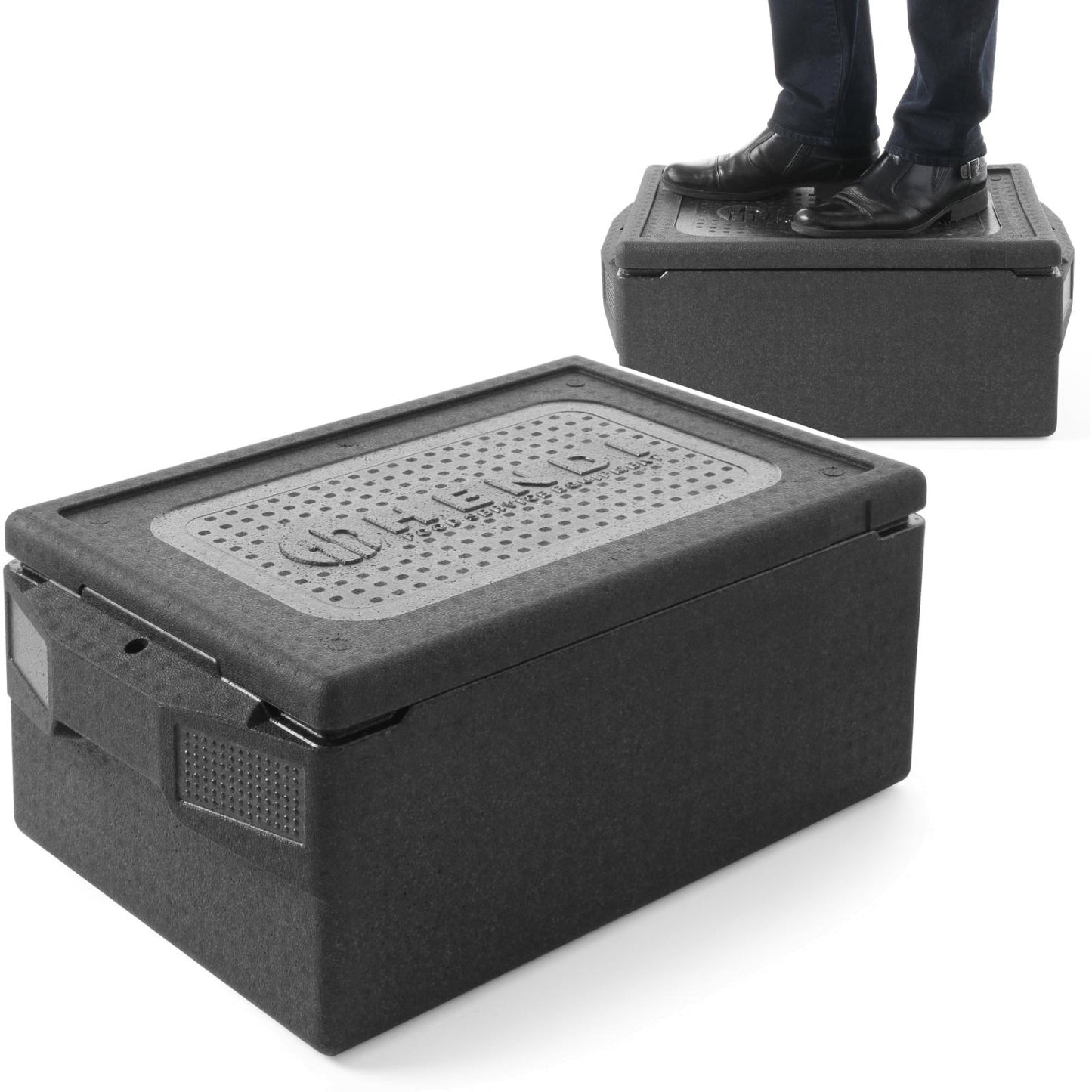 Heatproofing container catering thermos for food transport EEP GN1/1 39L - Hendi 707982 - Carlat