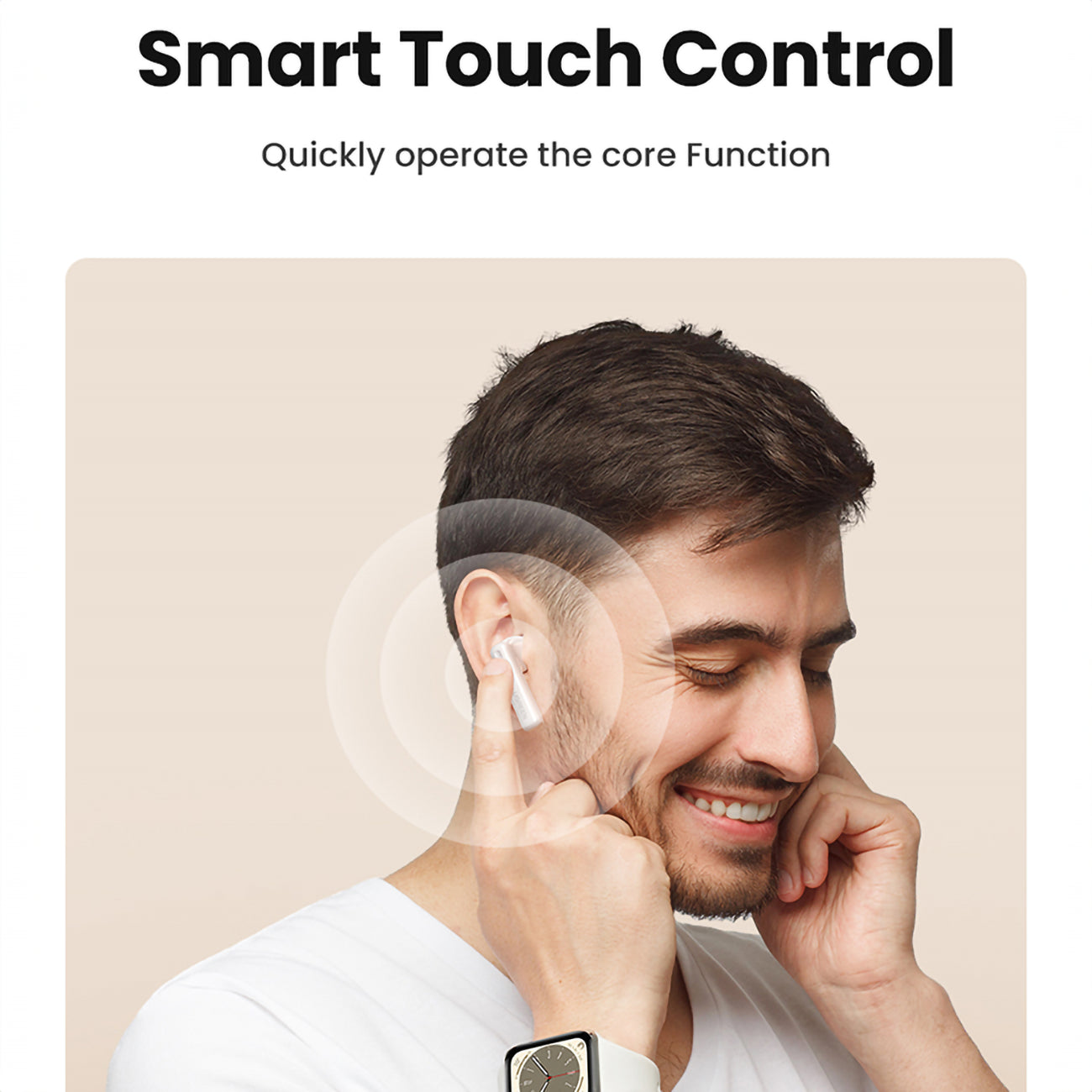 HiTune T6 wireless headphones with ANC function + USB-A - Carlat