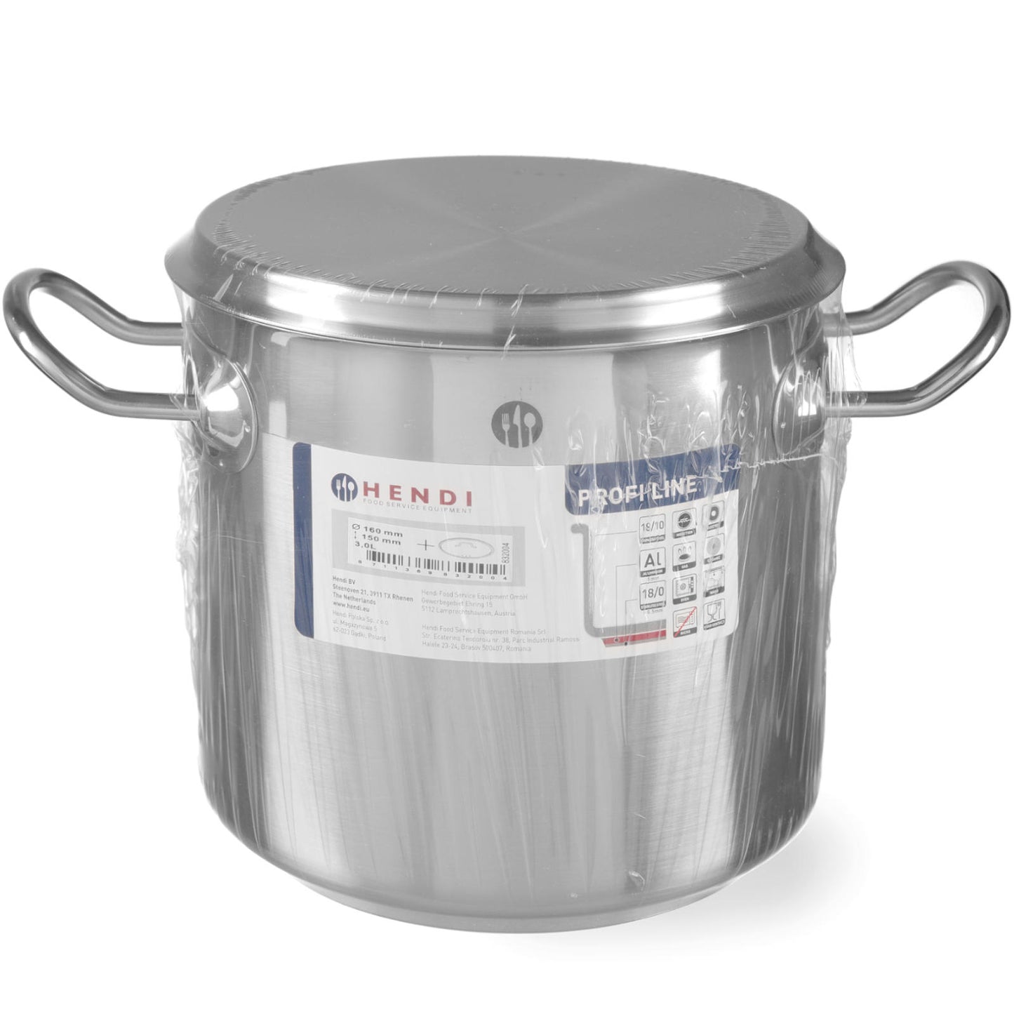 High pot Profi Line with bottom lid Sandwich 37 l Wed 360 x 360 h - Hendi 832707 - Carlat