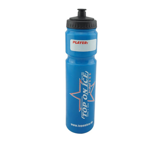 Hockey bottle TOP ON ICE 'Silver Safe' 1.0L with short spout - Carlat