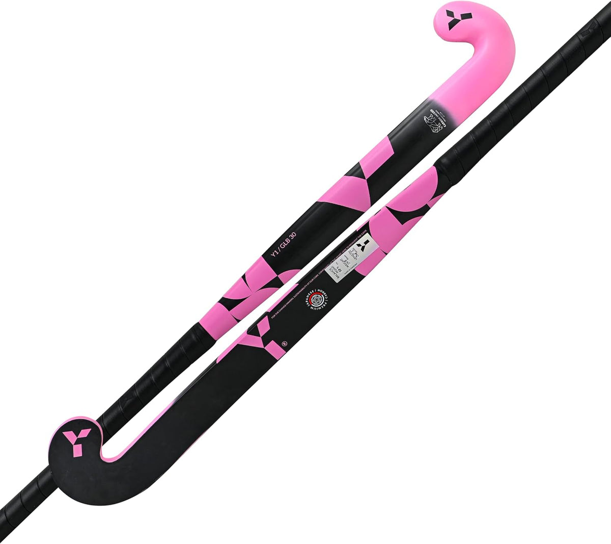 Hockey gaiters STEEL PINK with Velcro closure YOUTH - Carlat