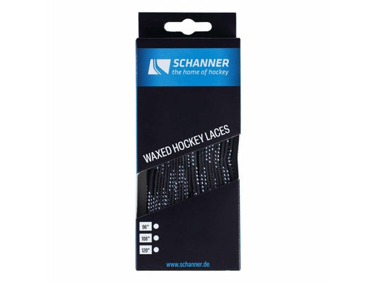 Hockey skate laces waxed Schanner 96''/244 cm - Carlat