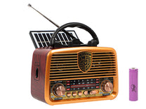 Home – 77-540# Portable Analog AM/FM Bluetooth Blow RA10 Solar Radio - Carlat
