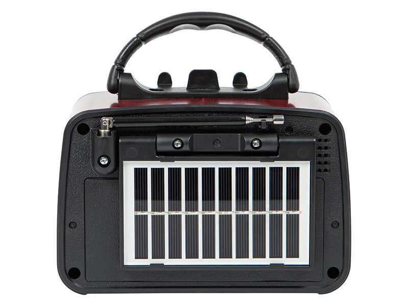 Home – 77-540# Portable Analog AM/FM Bluetooth Blow RA10 Solar Radio - Carlat