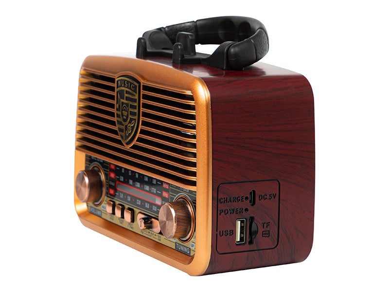 Home – 77-540# Portable Analog AM/FM Bluetooth Blow RA10 Solar Radio - Carlat