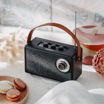 Home – CR 1902 Black FM Radio with Bluetooth - USB-C - Carlat