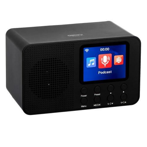 Home – CR 1918 Internet Radio - Wi-Fi - 2.4-inch display - Carlat