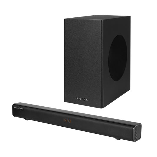 Home Theater Systems, Speakers, and Subwoofers – Kruger&amp;Matz Universe 2.1 Soundbar - Carlat