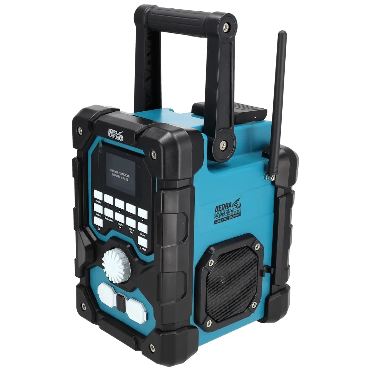 Home, kitchen – 18V Rechargeable DAB+/FM Radio with Bluetooth and USB - Carlat