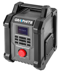 Home, kitchen – Graphite Energy+ 18V Cordless/Plug-in Construction Radio, without battery - Carlat