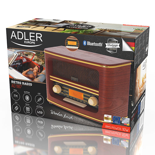 ADLER Home, kitchen, construction, and – AD 1187 Retro Radio with Bluetooth – image 12