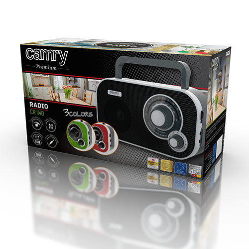 Home, kitchen, construction, and – CR 1140 black Portable FM/AM Radio - Carlat