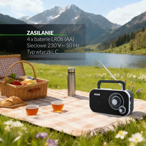 Home, kitchen, construction, and – CR 1140 black Portable FM/AM Radio - Carlat